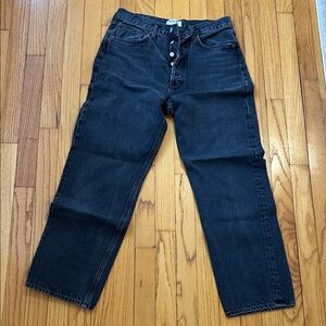 Agolde faded Black Jeans 90s jeans